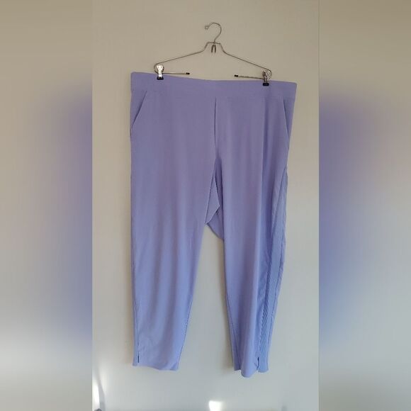 Athleta Pants - Athleta Lavender Brooklyn Mid Rise Ankle Pant Size 22